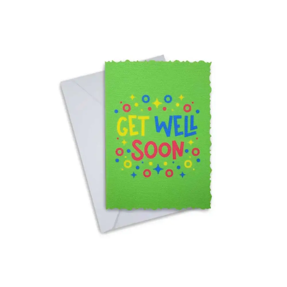 Get Well Soon Greeting Cards - Kaio-Cards