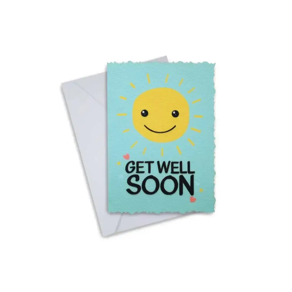 Get Well Soon Greeting Cards - Kaio-Cards