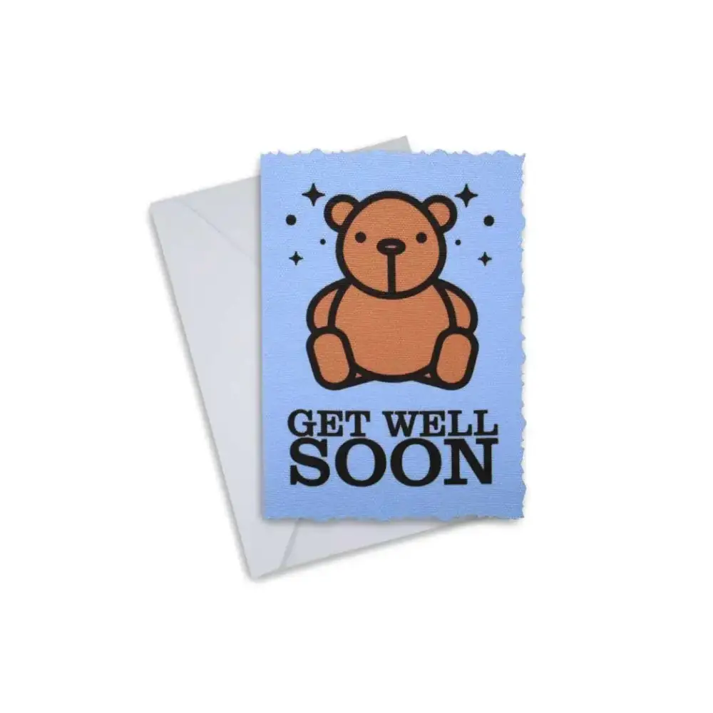 Get Well Soon Greeting Cards - Kaio-Cards