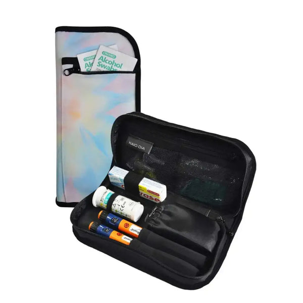 Estuche para plumas de insulina y glucómetro, Dia-MidiCase Summer Vibes