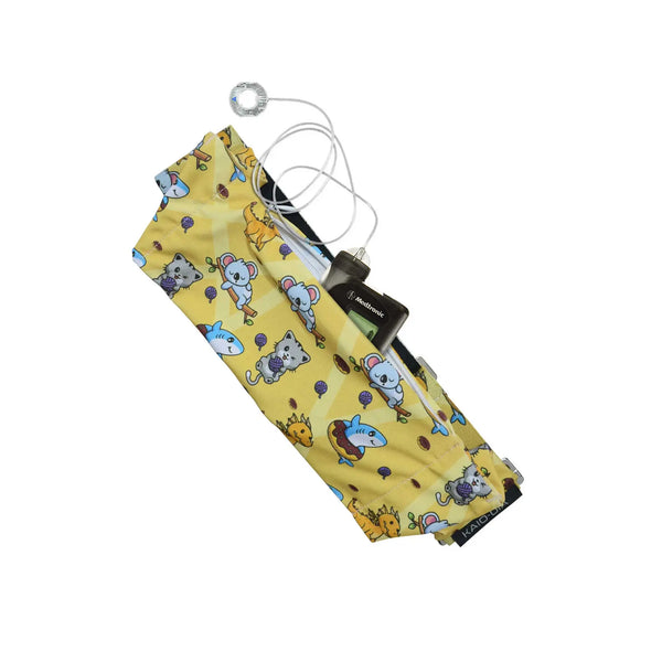 Cinturón para bomba de insulina con gancho G, estampado divertido | Dia Belly-Belt