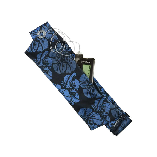 Cinturón ajustable para bomba de insulina con gancho en G – Colección Midnight