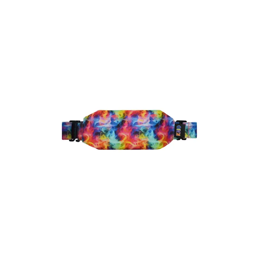 Colorful tie-dye insulin pump pouch fanny pack for children with buckle straps