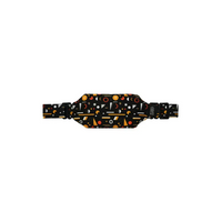 Patterned fanny pack with musical motifs designed for insulin pumps - Dia-Body Pouch