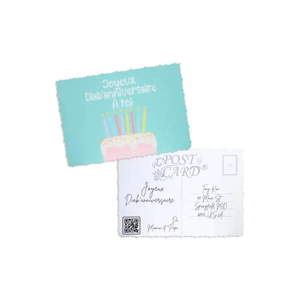 Diaversary Postcards - Kaio Cards
