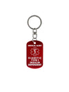 Llavero metálico diabético tipo 1 insulinodependiente - Kaio-Key Hanger