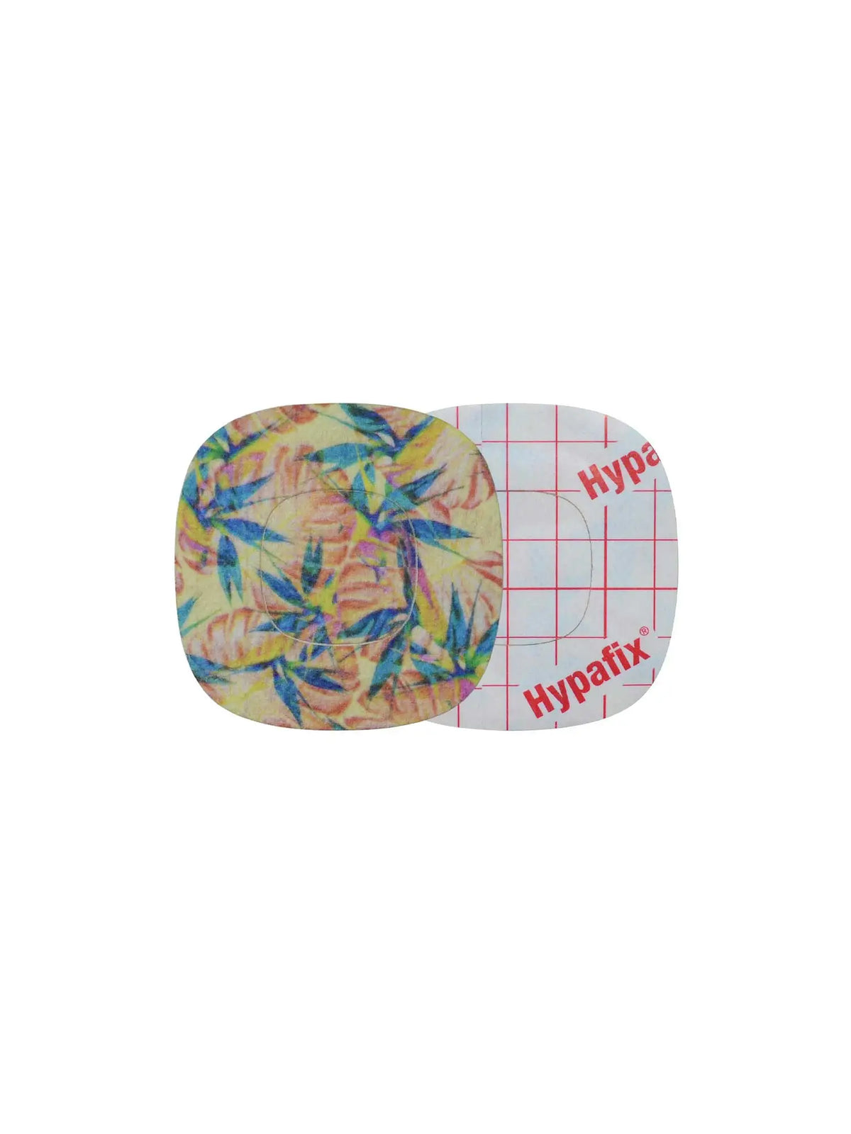 Parche adhesivo para Simplera Sync, diseño Tequila Sunrise, anverso y reverso con protector