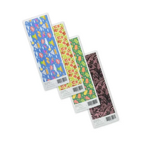 Novopen Echo insulin pen stickers for kids, featuring vibrant Summer Vibes designs with tropical fruits and playful patterns.