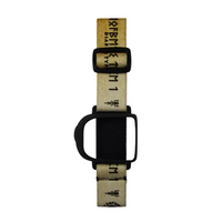 Omnipod insulin patch pump armband with adjustable elastic strap, featuring stylish design and durable buckle.