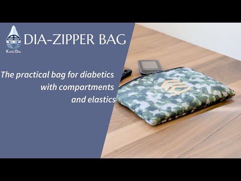 Bolsa de material para niños con diabetes, Dia-Zipper Bag KIDS