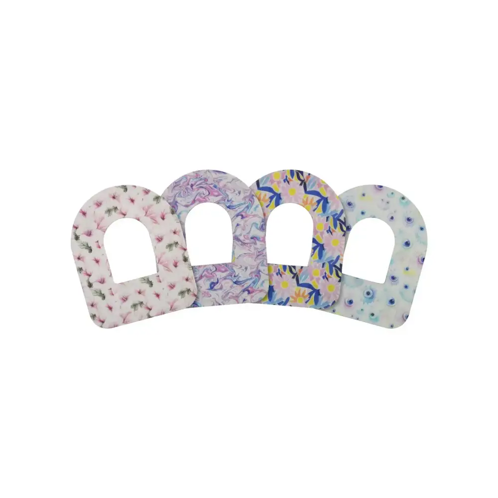 Parches adhesivos para pod Omnipod, serie Spring, Spring Set II, 4 diseños
