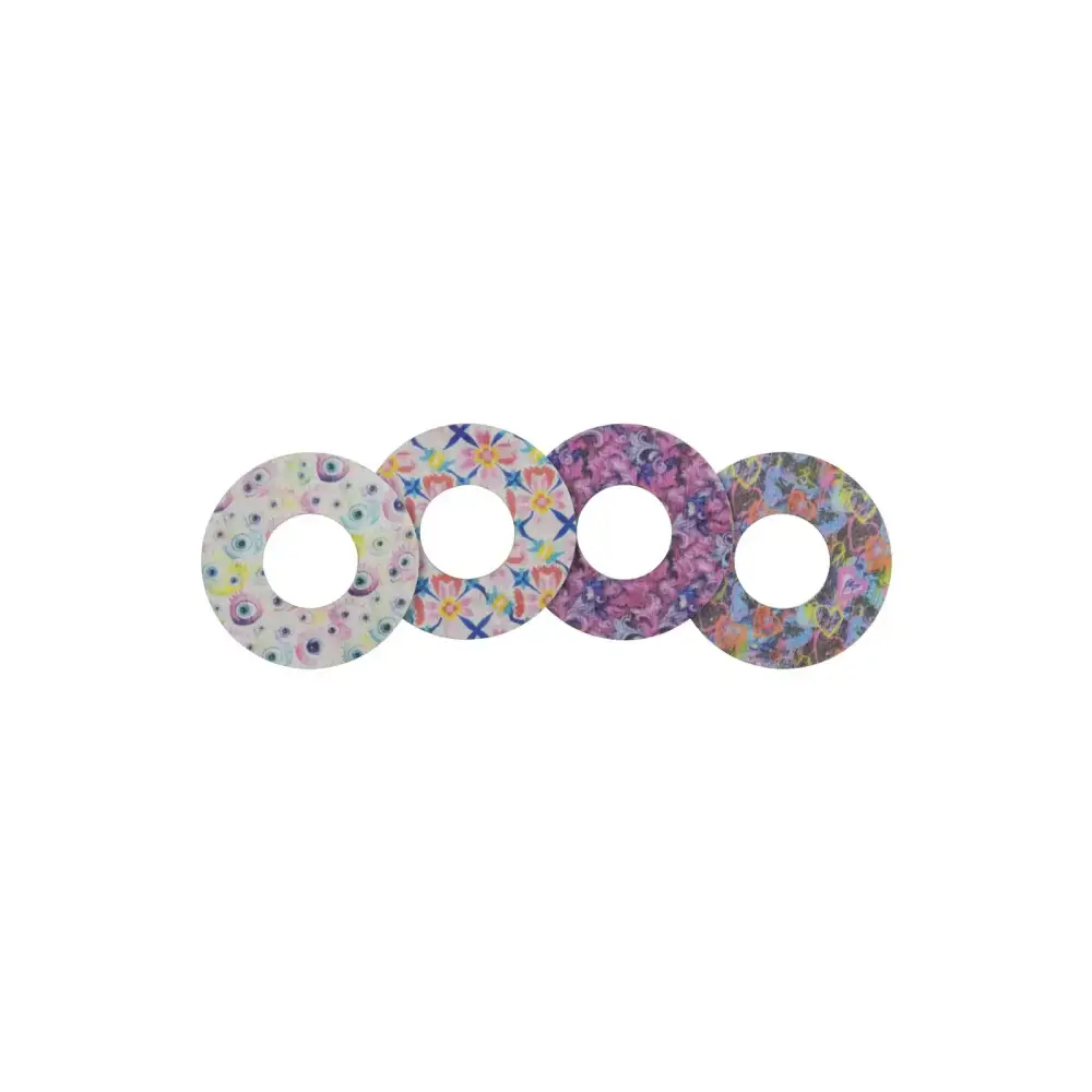 Parches adhesivos para FreeStyle Libre 3, serie Spring, Spring Set I, 4 diseños