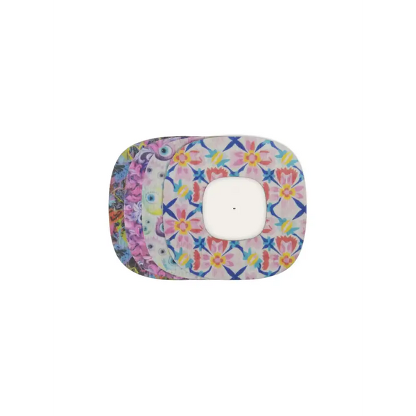 Parches adhesivos para Simplera Sync, serie Spring, 4 diseños apilados