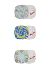Parches adhesivos infantiles para Simplera Sync, anverso y reverso con protector