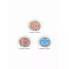 Summer-themed Dexcom G7 stickers featuring vibrant beach and ocean patterns.