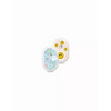 Stickers for Sibionics GS1 CGM in Y2K designs including smiley faces and floral patterns.