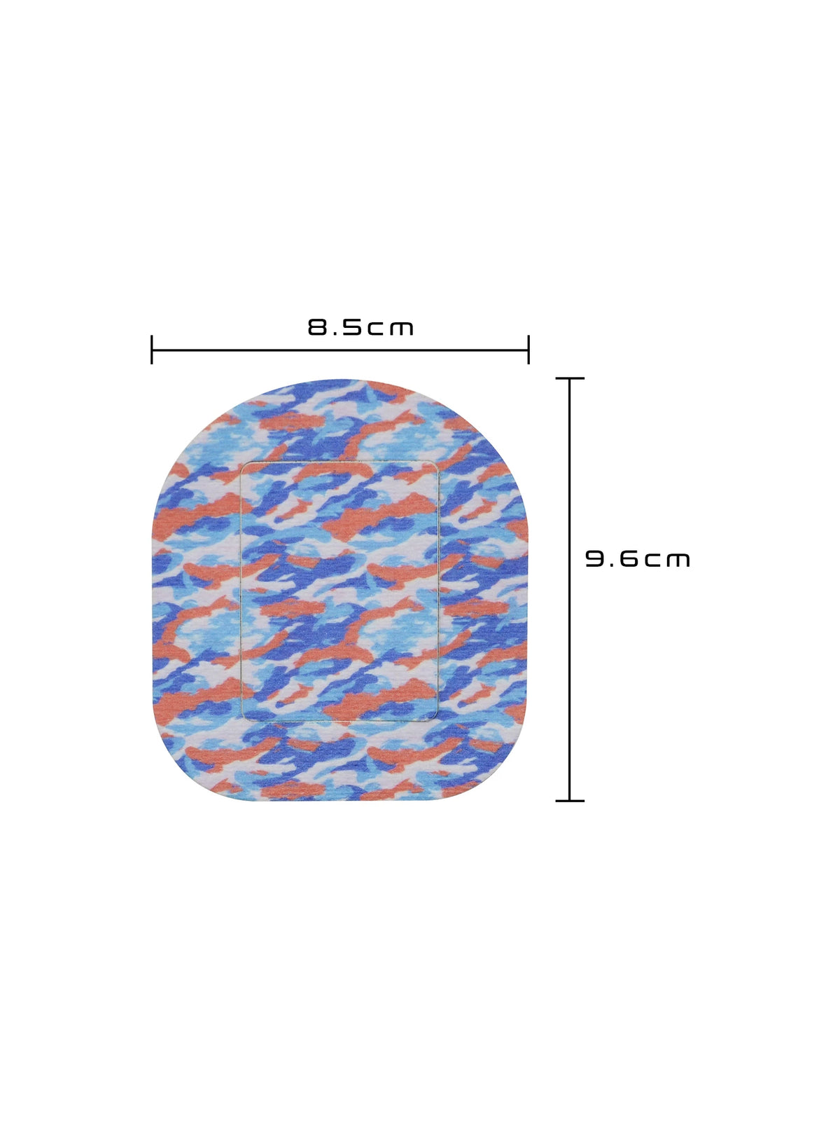 Parche adhesivo para Tandem Mobi, medidas 8,5 x 9,6 cm