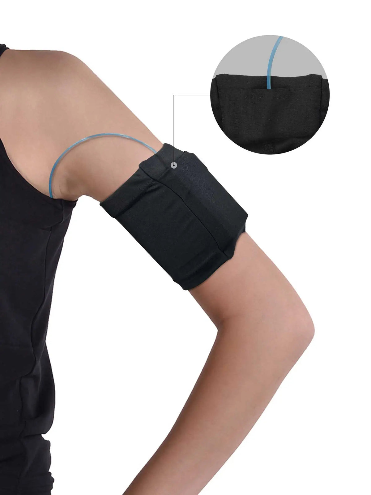 Brazalete con bolsillo para bomba de insulina YpsoPump, Dia-Band Pocket