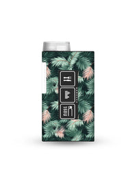 ypsopump mylife insulin pump sticker with palm leaves pattern for tropical style diabetes device personalization