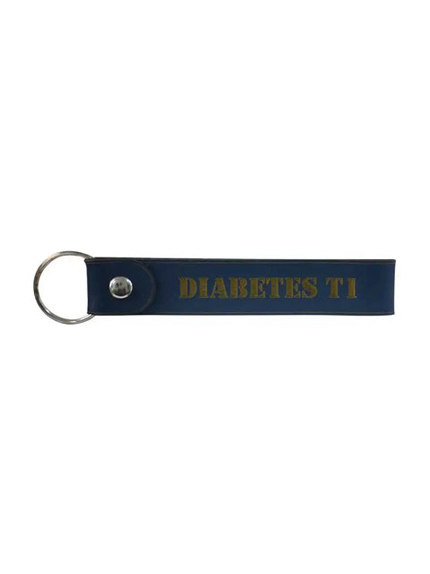 Llavero de piel Diabetes T1 - Kaio-Key Hanger