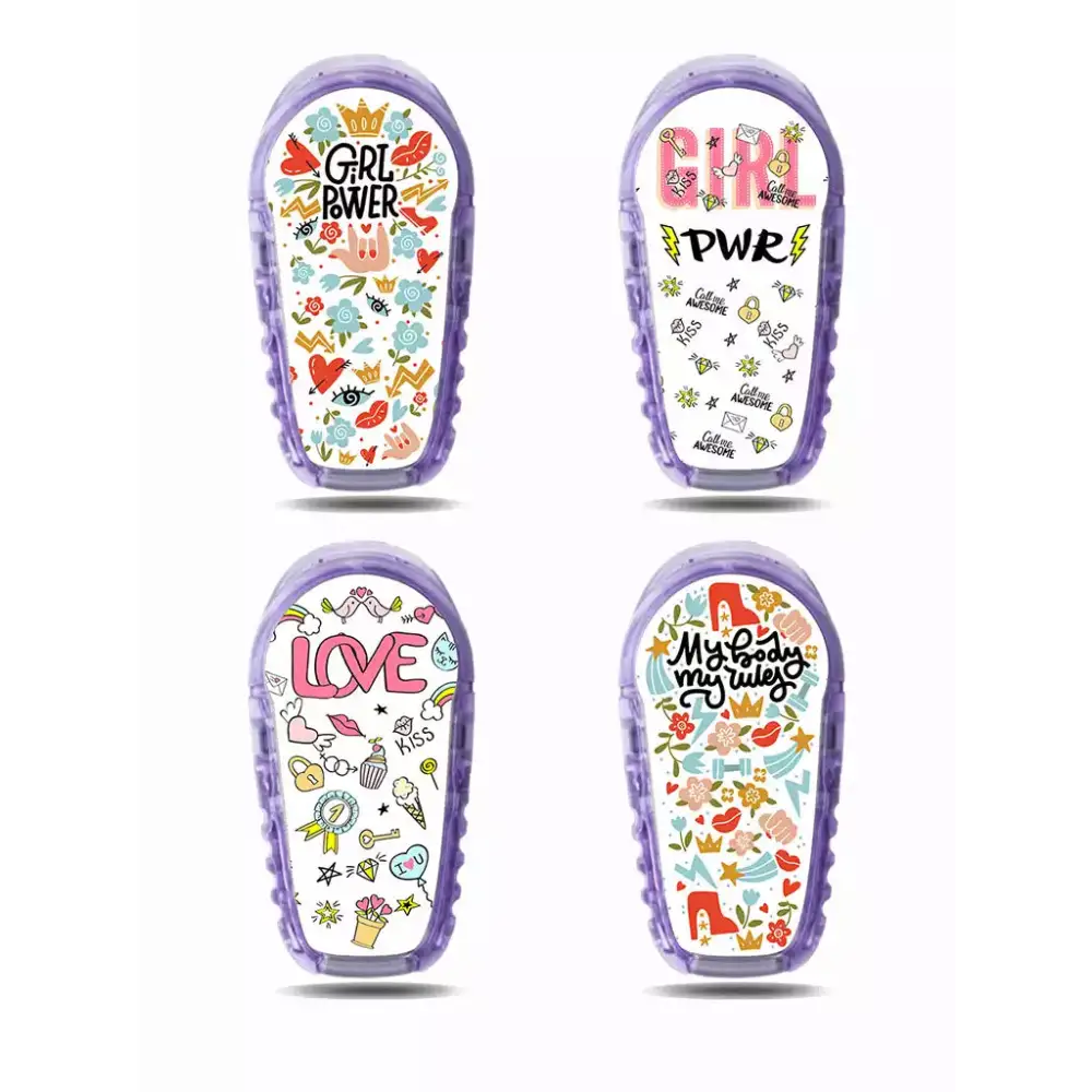 Dexcom G6 Transmitter Stickers – Girl Power