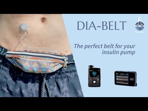 Cinturón infantil para bomba de insulina, Dia-Belt S/M Dark Colors