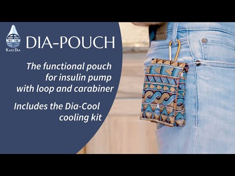 Funda infantil para bomba de insulina con elemento refrigerante, Dia-Pouch Kids