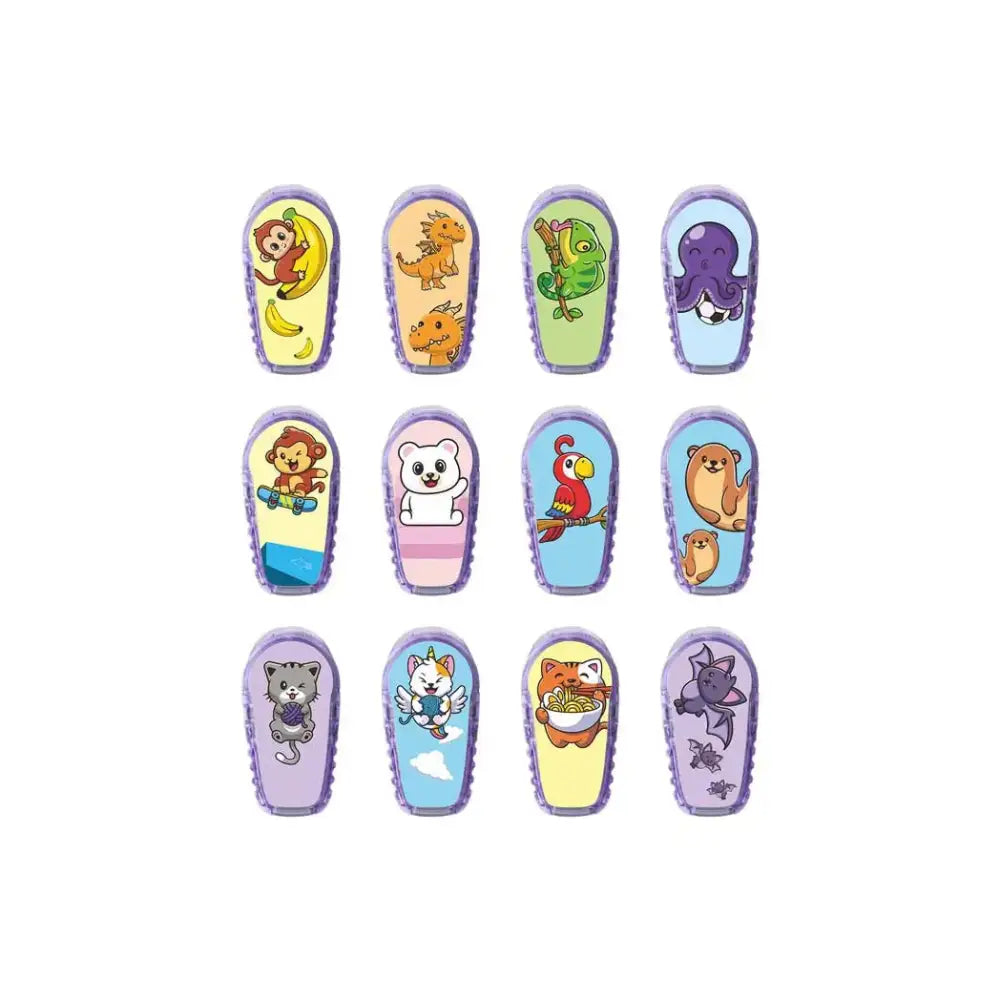 Dexcom G6 Stickers Serie in Reusable Tin Can