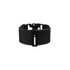 Insulin pump leg band for discreet wear under dresses and skirts.